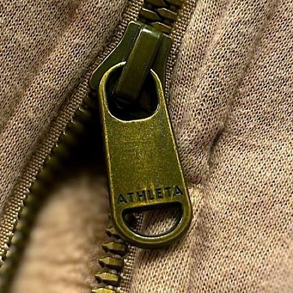 Athleta Cozy Karma Side Zip Funnel Neck in Dogwood Mauve - Picture 12 of 15